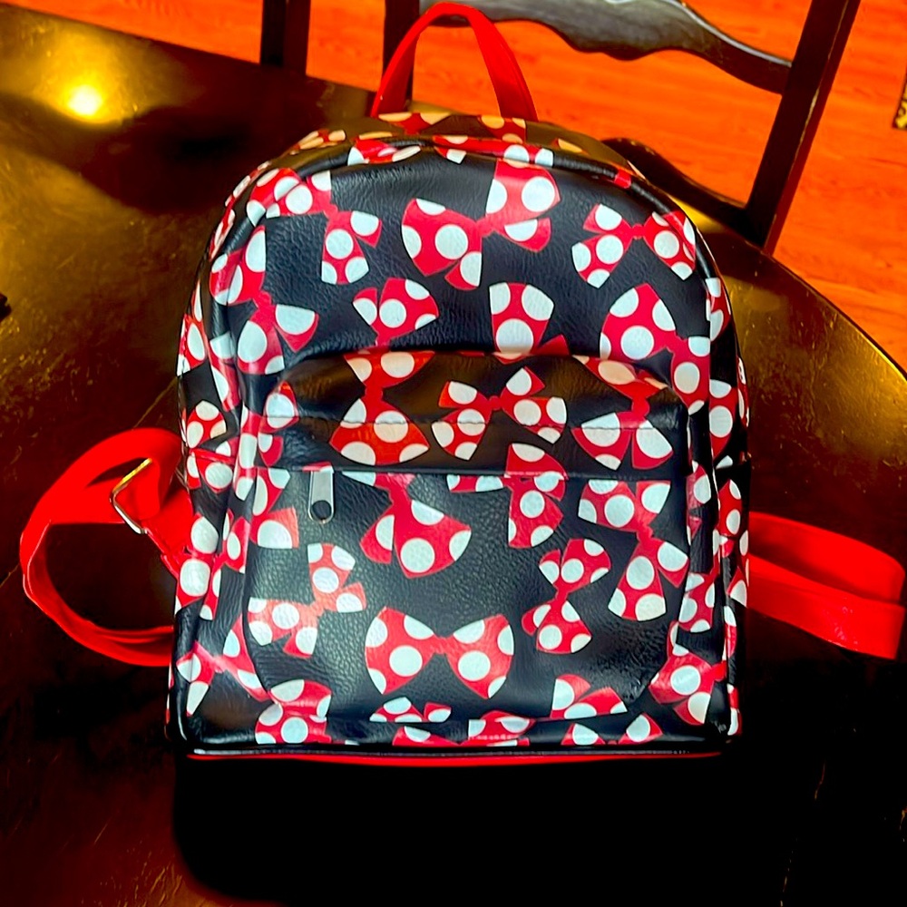 Minnie Mouse Backpack- Official Disney Parks-Bows